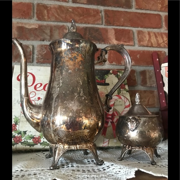 Rare Vintage 1960’s Silver Tea Set - Picture 3 of 16